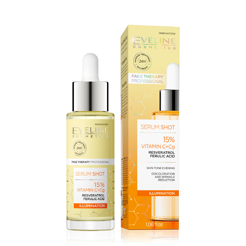 Eveline Serum Shot 15% Vitamin C+Cg Illumination 30Ml