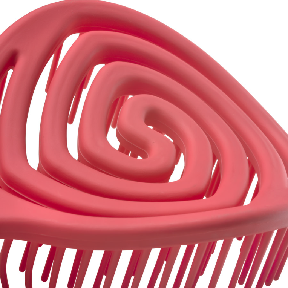 دومبل فرشاة سيليكون برائحة العنب لتصفيف الشعر - بنفسجي