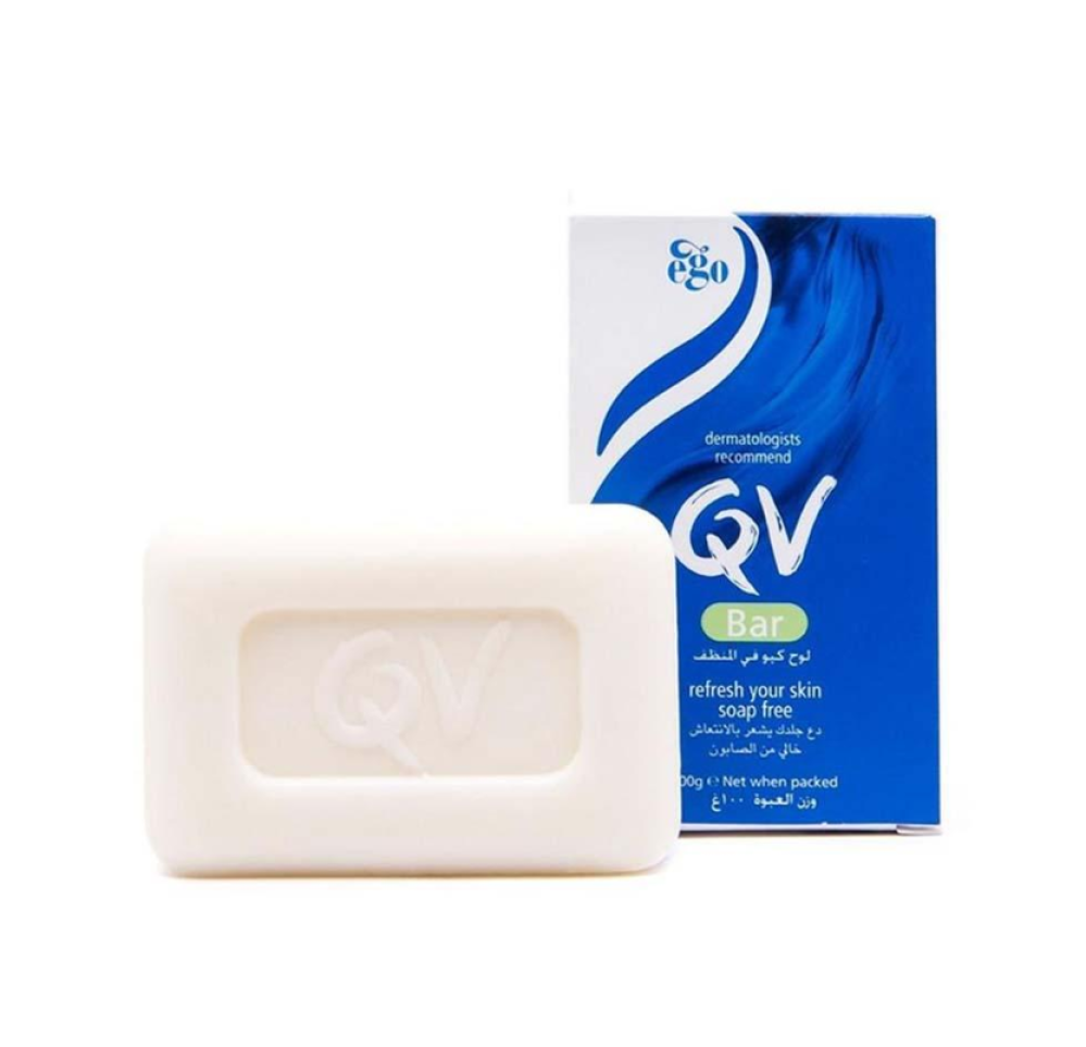 كيوفي لوح منظف للجسم خالي من الصابون  100 جم