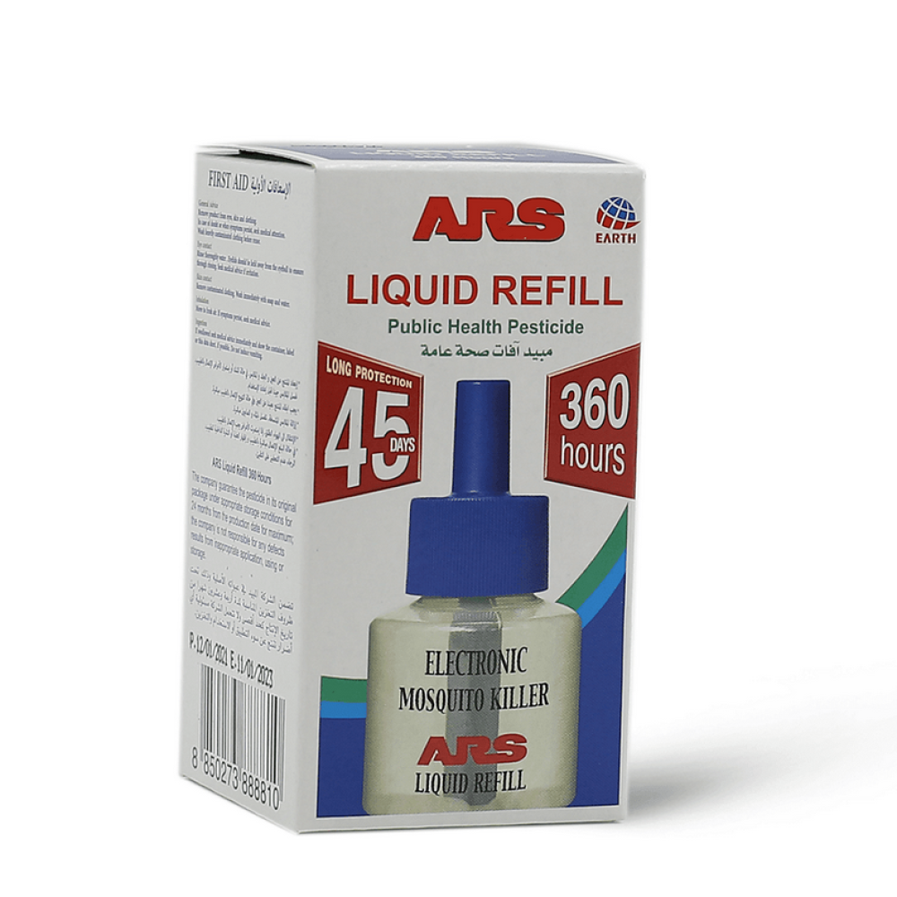 ارس سائل قاتل  للناموس 360 ساعة 45 يوم
