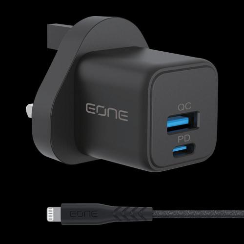 راس شاحن وسلك ايفون20 واط Eone