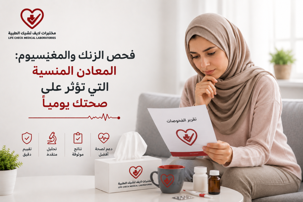 فحص الزنك والمغنيسيوم: المعادن المنسية التي تؤثر على صحتك يومياً