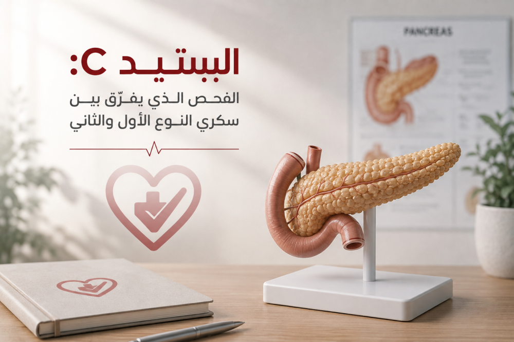 الببتيد C: الفحص الذي يفرّق بين سكري النوع الأول والثاني