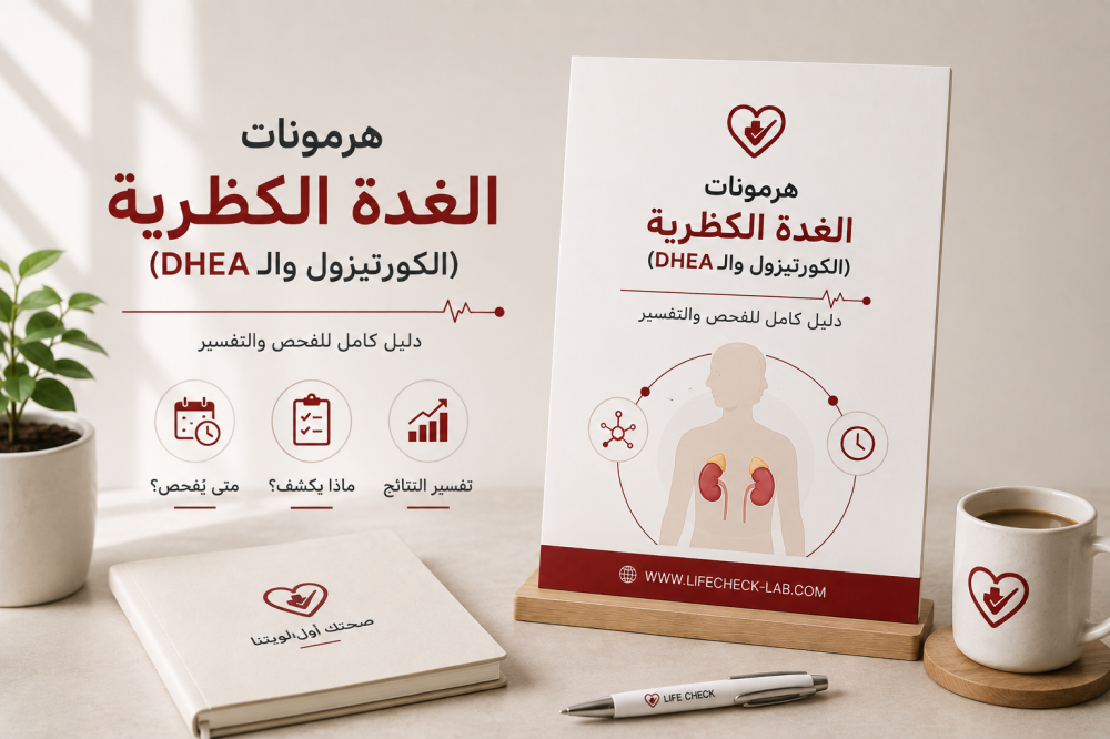 هرمونات الغدة الكظرية (الكورتيزول والـ DHEA): دليل كامل للفحص والتفسير