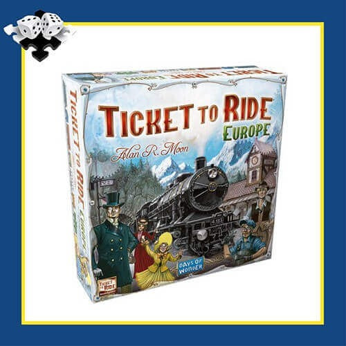 لعبة بناء القطار Ticket to Ride Europe