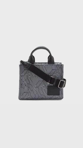 Deena Mini Top Handle Monogram Crossbody