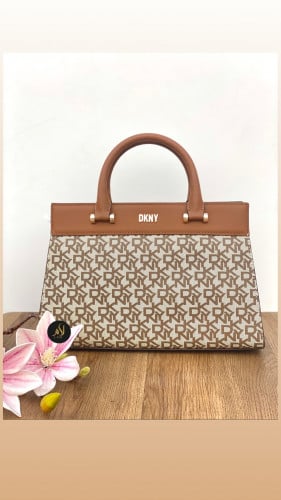 DKNY| brown mini tote bag