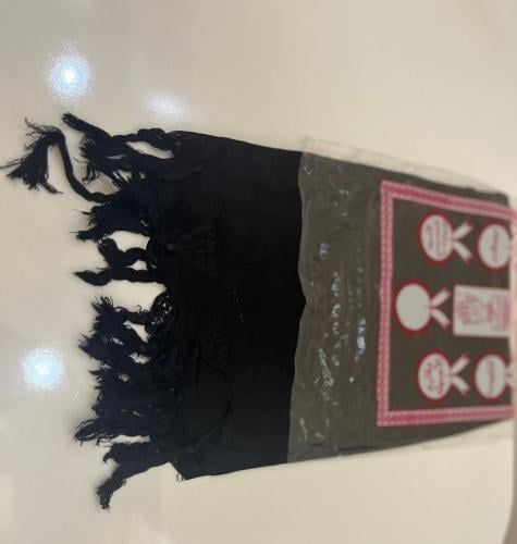 طرحة الياسمين قطن اسود