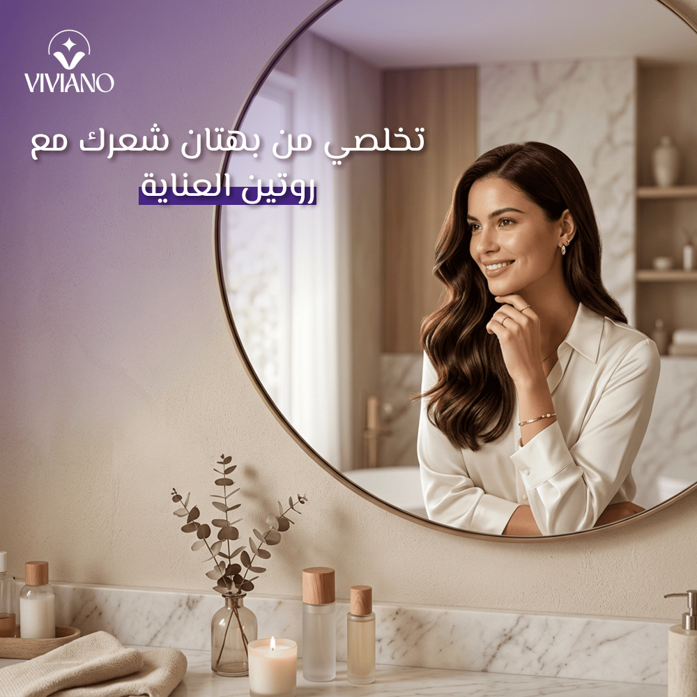 تخلصي من بهتان شعرك مع روتين العناية بالشعر التالف من فيفيانو