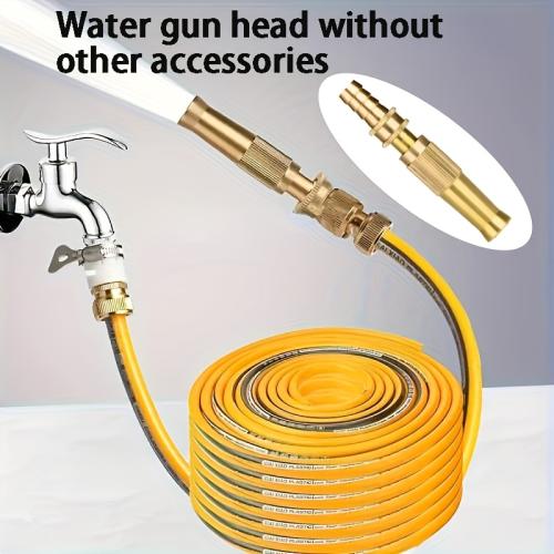 مسدس رش ماء مستقيم مع وصلة سدادة مستقيمة لتنظيف السيارات