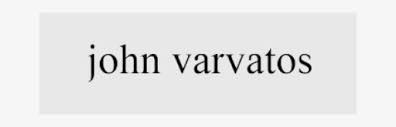 John Varvatos - جون فارفاتوس