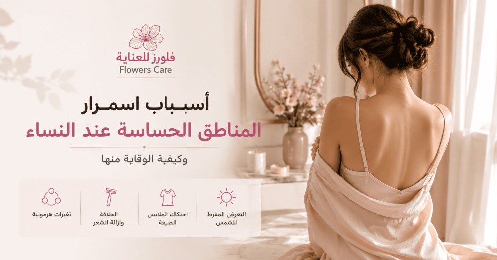 أسباب اسمرار المناطق الحساسة عند النساء وكيفية الوقاية منها
