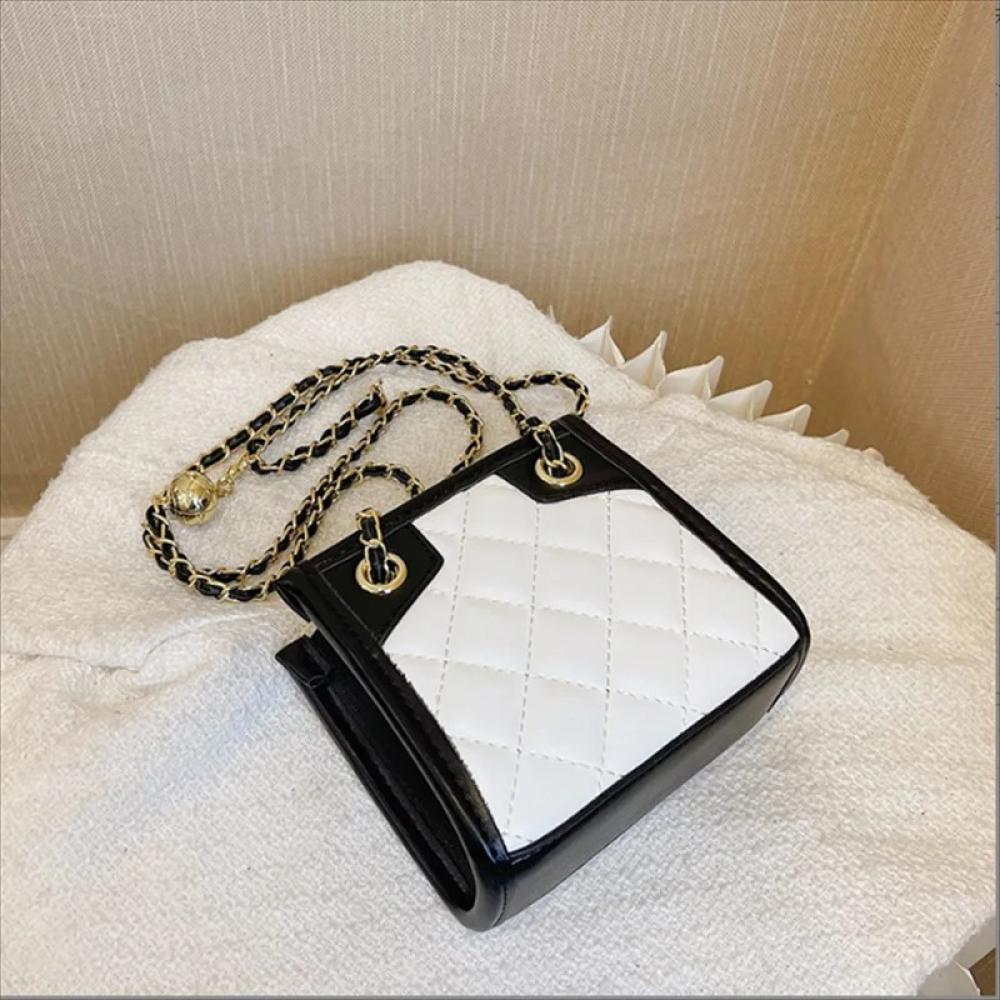 white and black