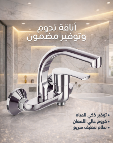خلاط مجلى جدار