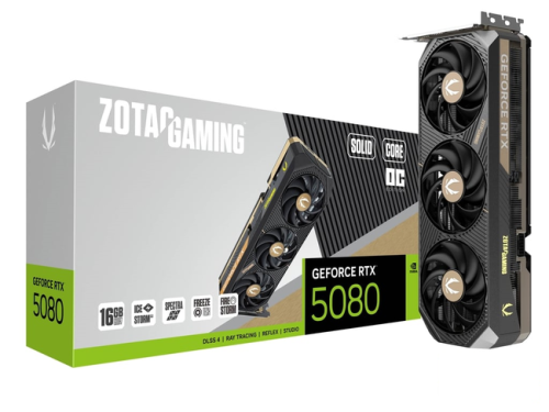 كرت شاشة زوتاك RTX 5080 سوبر كول OC