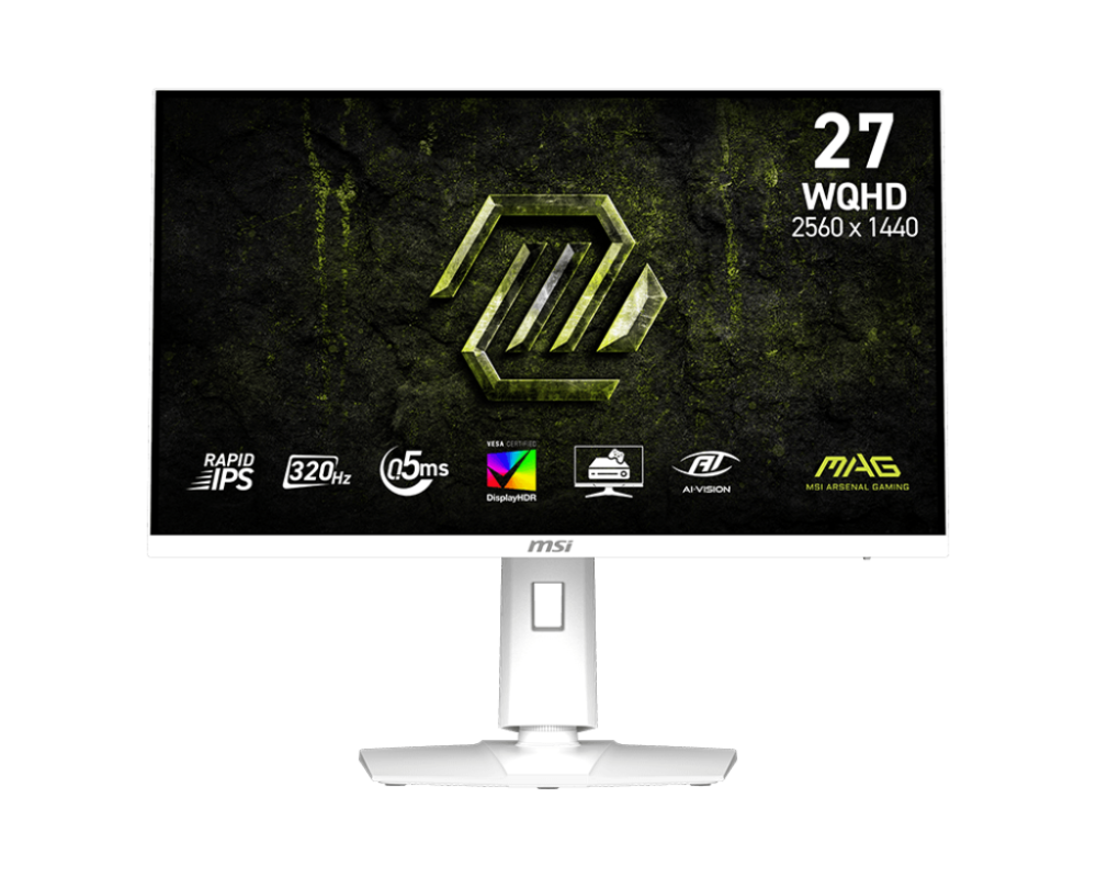 شاشة الألعاب MSI MAG 274QRFW X32 – بحجم 27 بوصة