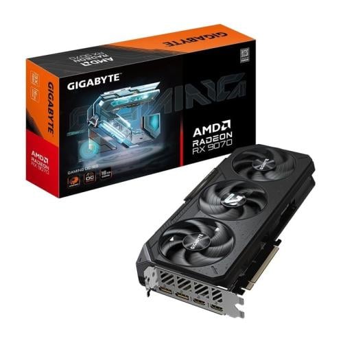 بطاقة رسومات GIGABYTE 9070 GAMING OC 16G