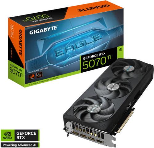 كرت شاشة انفيديا قيقابايت | GeForce RTX™ 5070 Ti E...