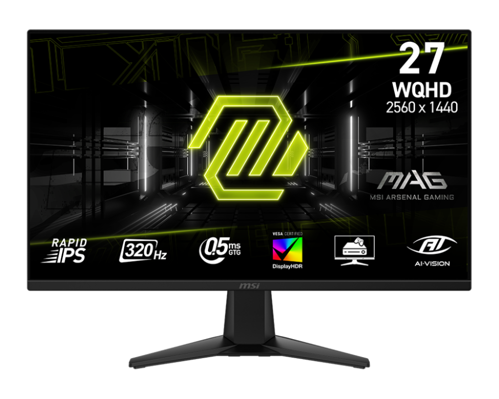 شاشة الألعاب MSI MAG 275QF X32 – بحجم 27 بوصة