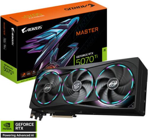 AORUS RTX 5070 Ti ماستر 16 جيجابايت