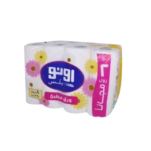 اونو بلس مناديل مطبخ طويل 8 رول (6+2مجانا)
