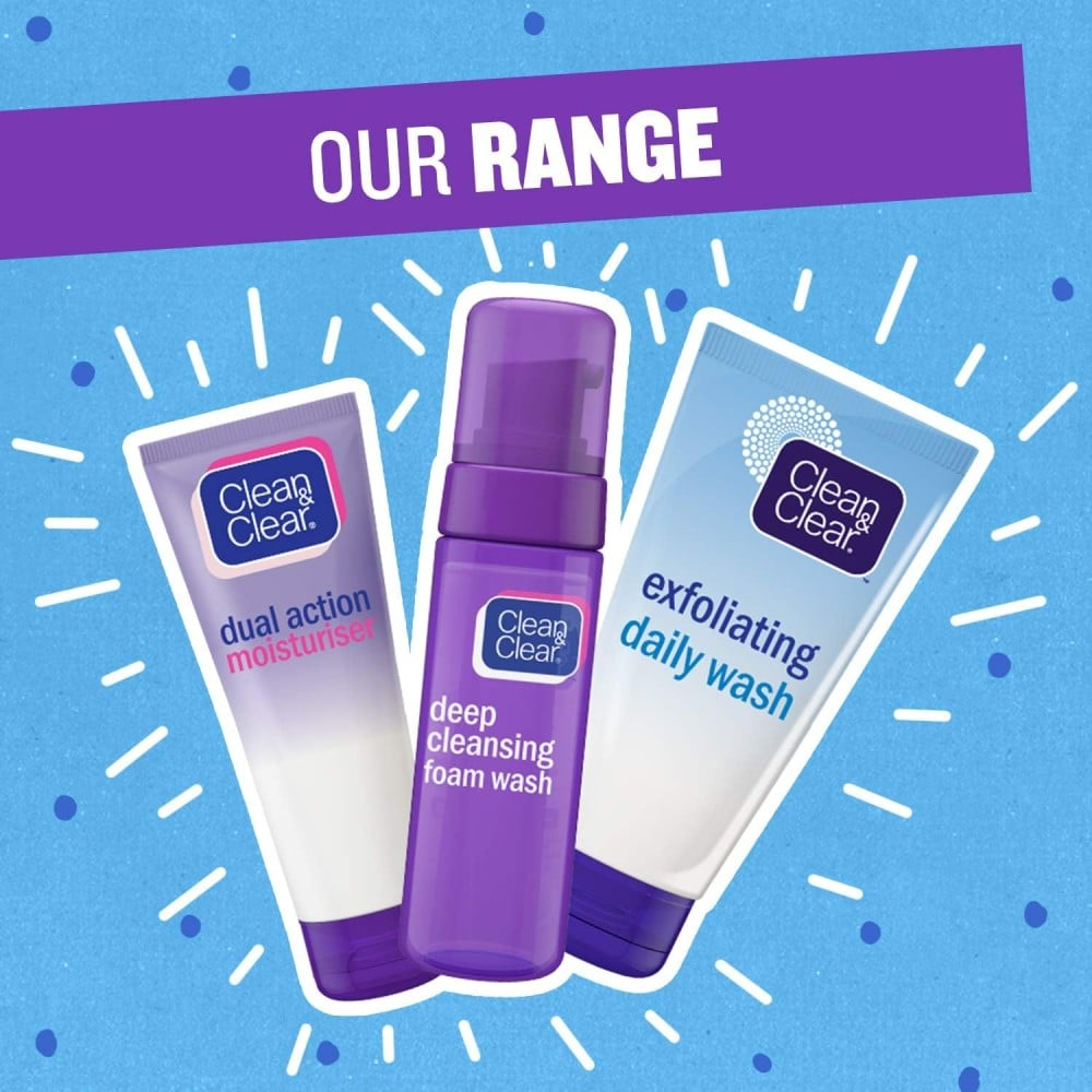 غسول يومي لتقشير الوجه كلين اند كلير - 150 مل