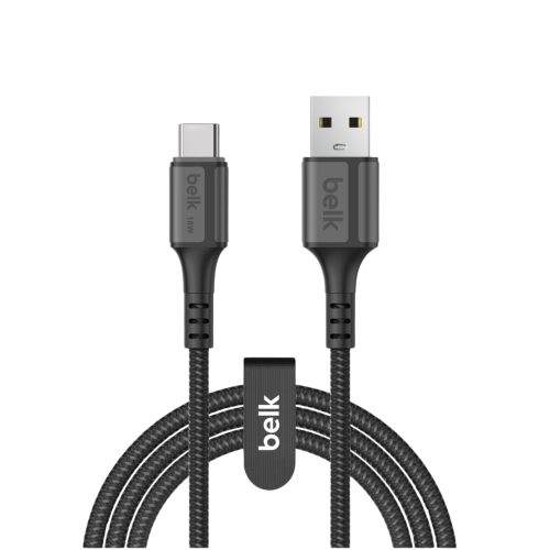 بيلك - كيبل شحن USB-Type C بطول 1.2 متر يدعم الشحن...