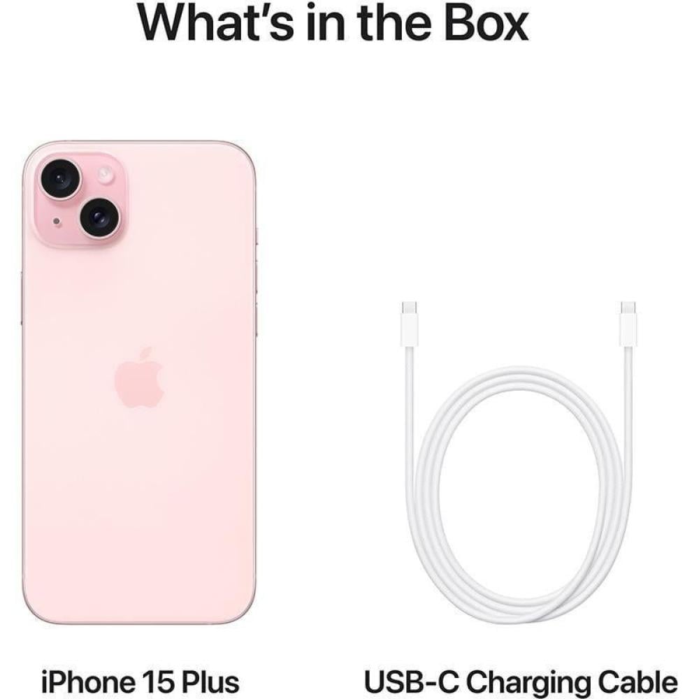 ايفون 15 لون وردي128GB