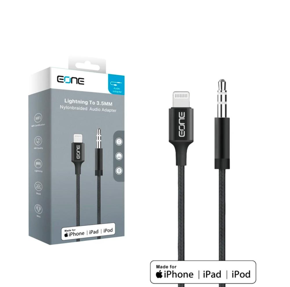 Eone لايتنينق الى AUX 3.5mm