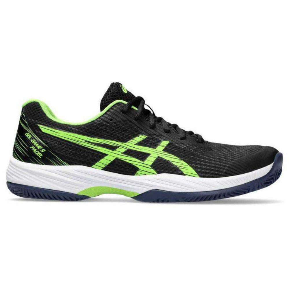 Asics gel game 9 padel black lima shoes Padel Soul