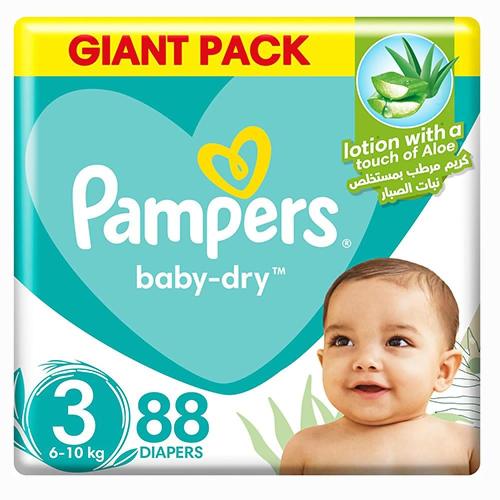 Pampers Baby Dry 3 Diaper 88
