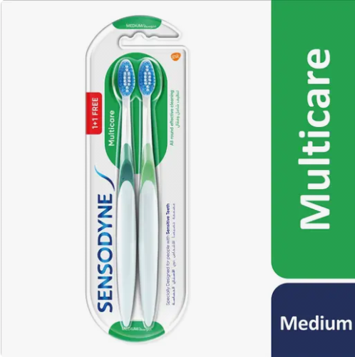 SENSODYNE MULTICARE 1+1 MEDIUM