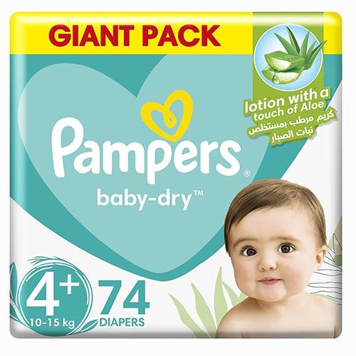 Pampers Active Baby 4+ Diaper 74
