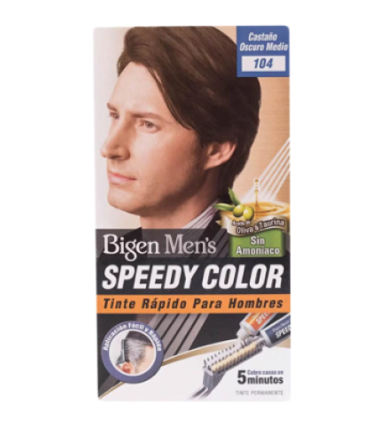 Bigen Men Speedy Hair Color 104 Brown 80g