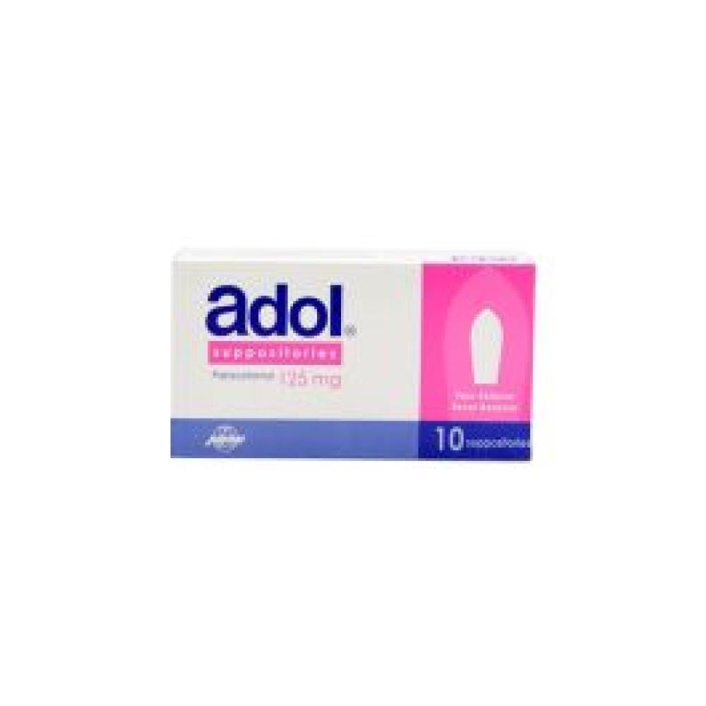 Adol 125mg Suppository 10