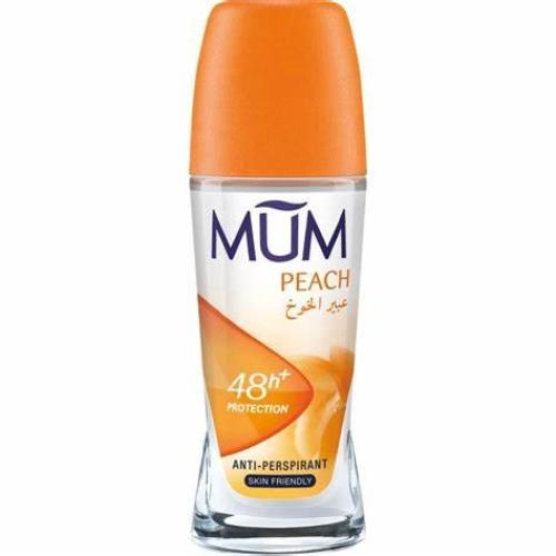 Mum Peach Deodorant Roll On 75ml