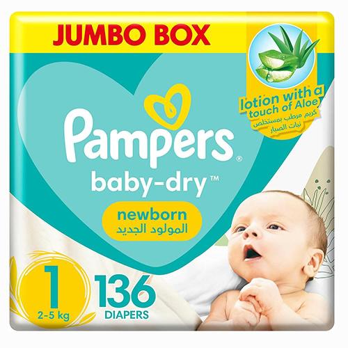 Pampers Baby Dry 1 Diaper 136