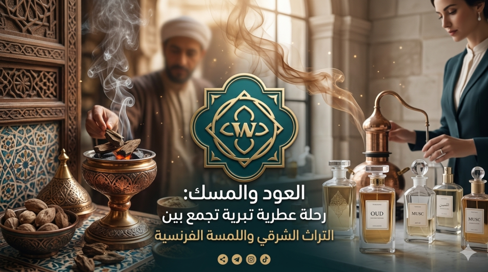 العود والمسك: رحلة عطرية تجمع بين التراث الشرقي واللمسة الفرنسية