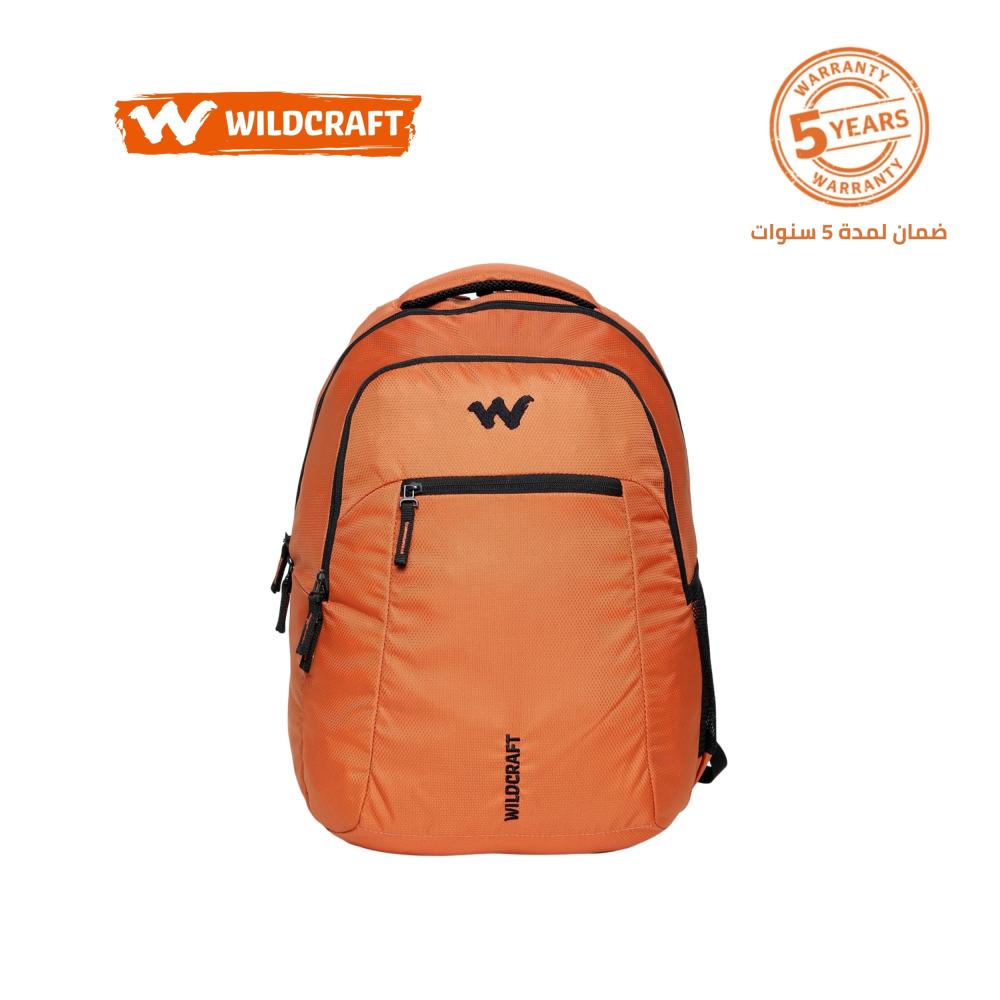 Wildcraft Laptop Backpack for Office Collage Compactable With 18 Inch Laptop 35L Capacity Boost Design Orange Made In India kois shop