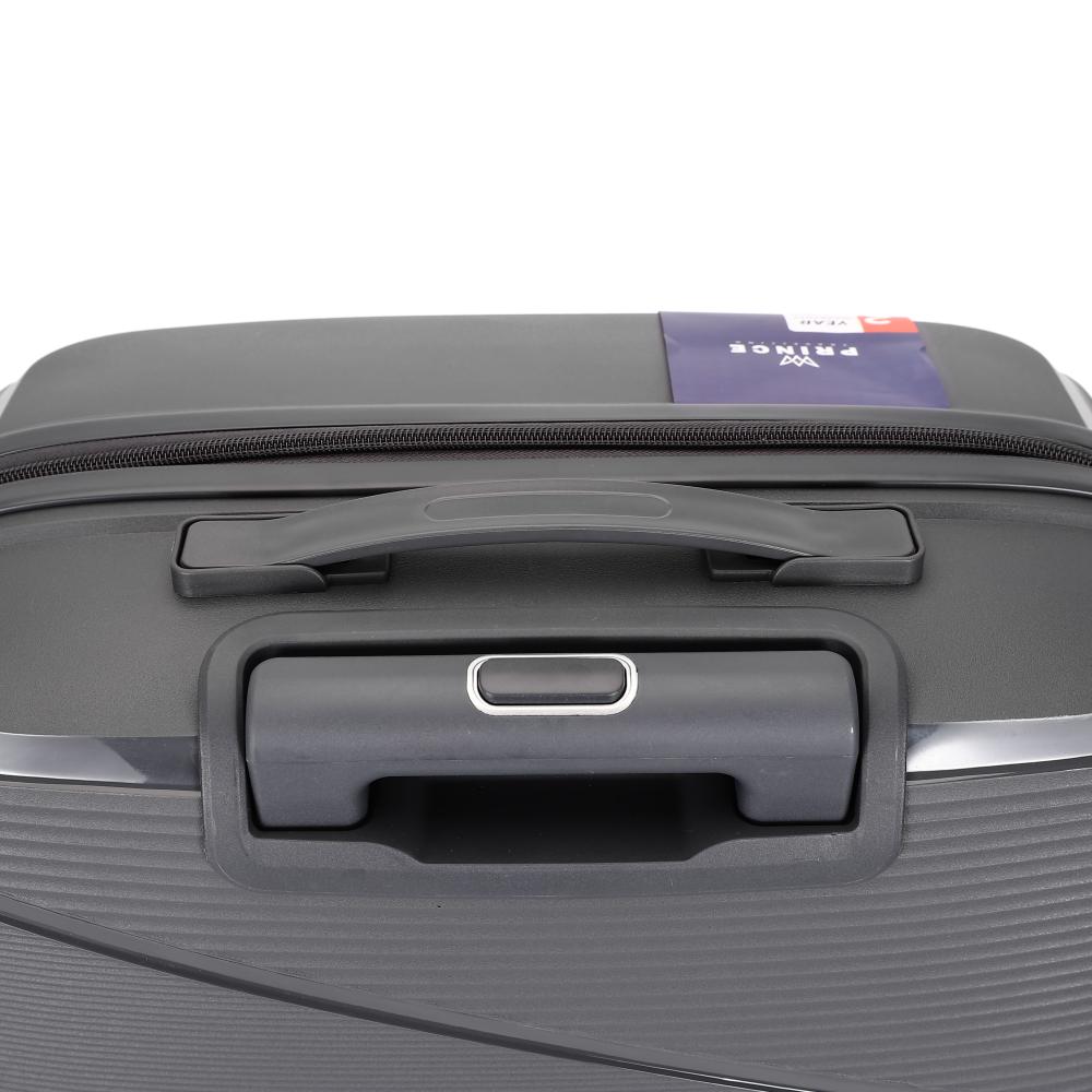 Prince  PP  Luggage (8 Wheels) - Trundle 28 Inch/93 Liter Large     -  Dark Grey 2 Year Warranty