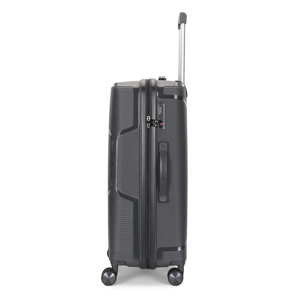 Prince  PP  Luggage (8 Wheels) - Trundle 28 Inch/93 Liter Large     -  Dark Grey 2 Year Warranty