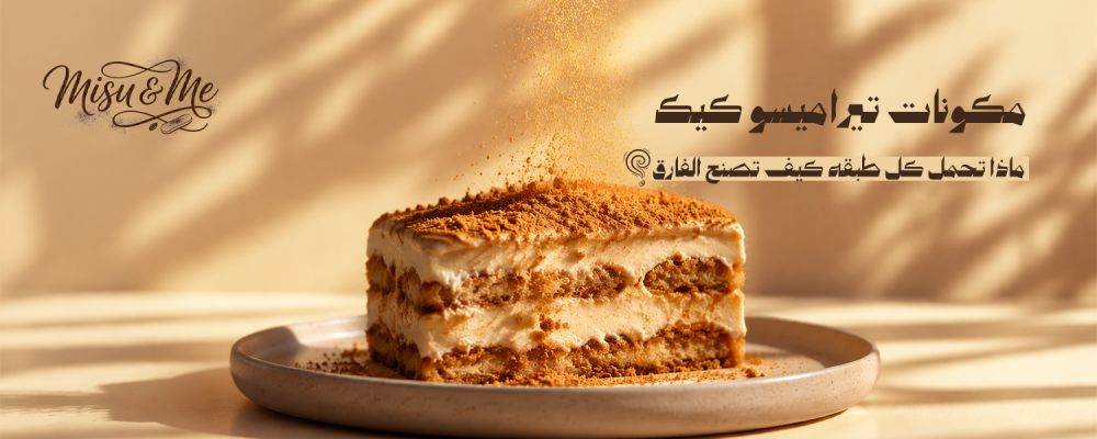 مكونات تيراميسو كيك: ماذا تحمل كل طبقه كيف تصنع الفارق؟