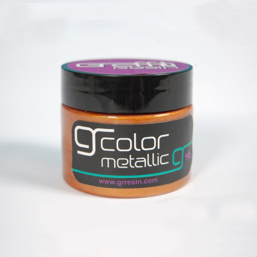 607 - ميتلك بني عسلي Graffiti Resin Metallic Brown