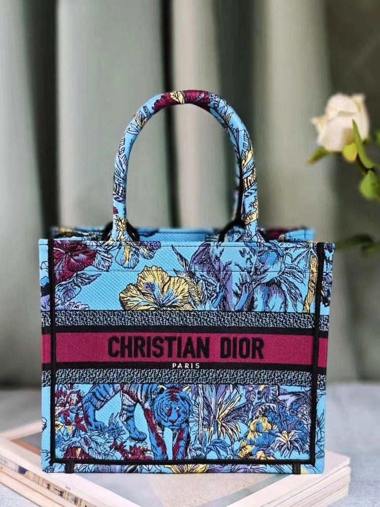 Christian dior book online tote size