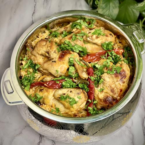 رز بخاري بالدجاج