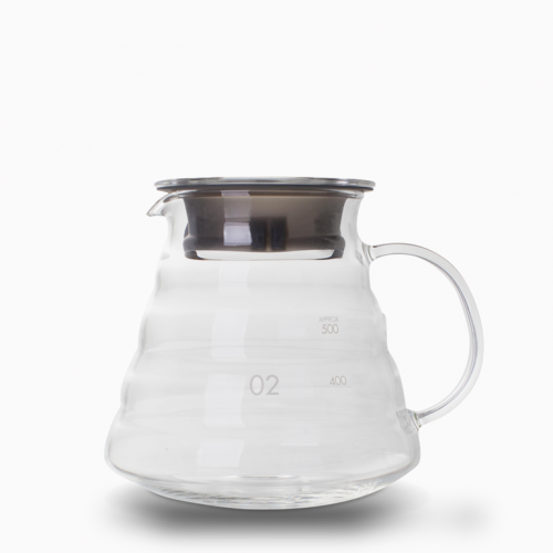 سيرفر قهوة V60 زجاجي 600 مل - مقاس 02