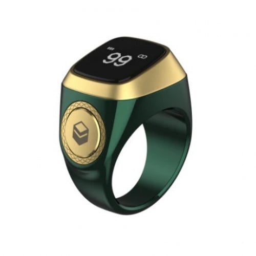 خاتم التسبيح الذكي (أخضر)