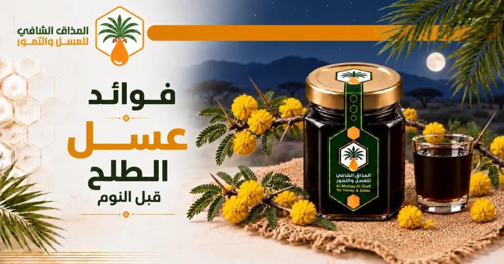 فوائد عسل الطلح قبل النوم