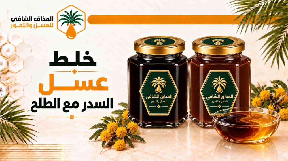 خلط عسل السدر مع الطلح