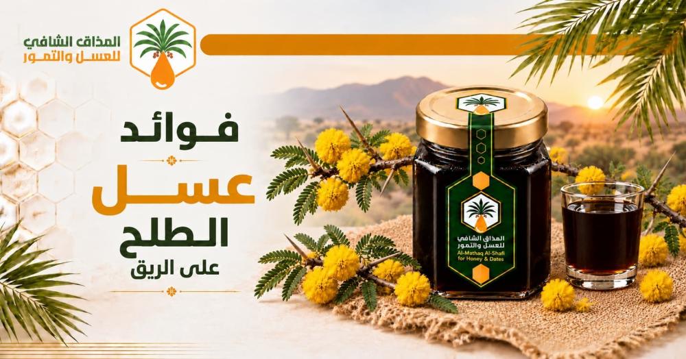فوائد عسل الطلح على الريق ومع الماء